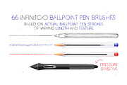 Infinito Ballpoint Pen Brushes, a Brush Add-On by Side Project (Thumbnail 2 of 7)