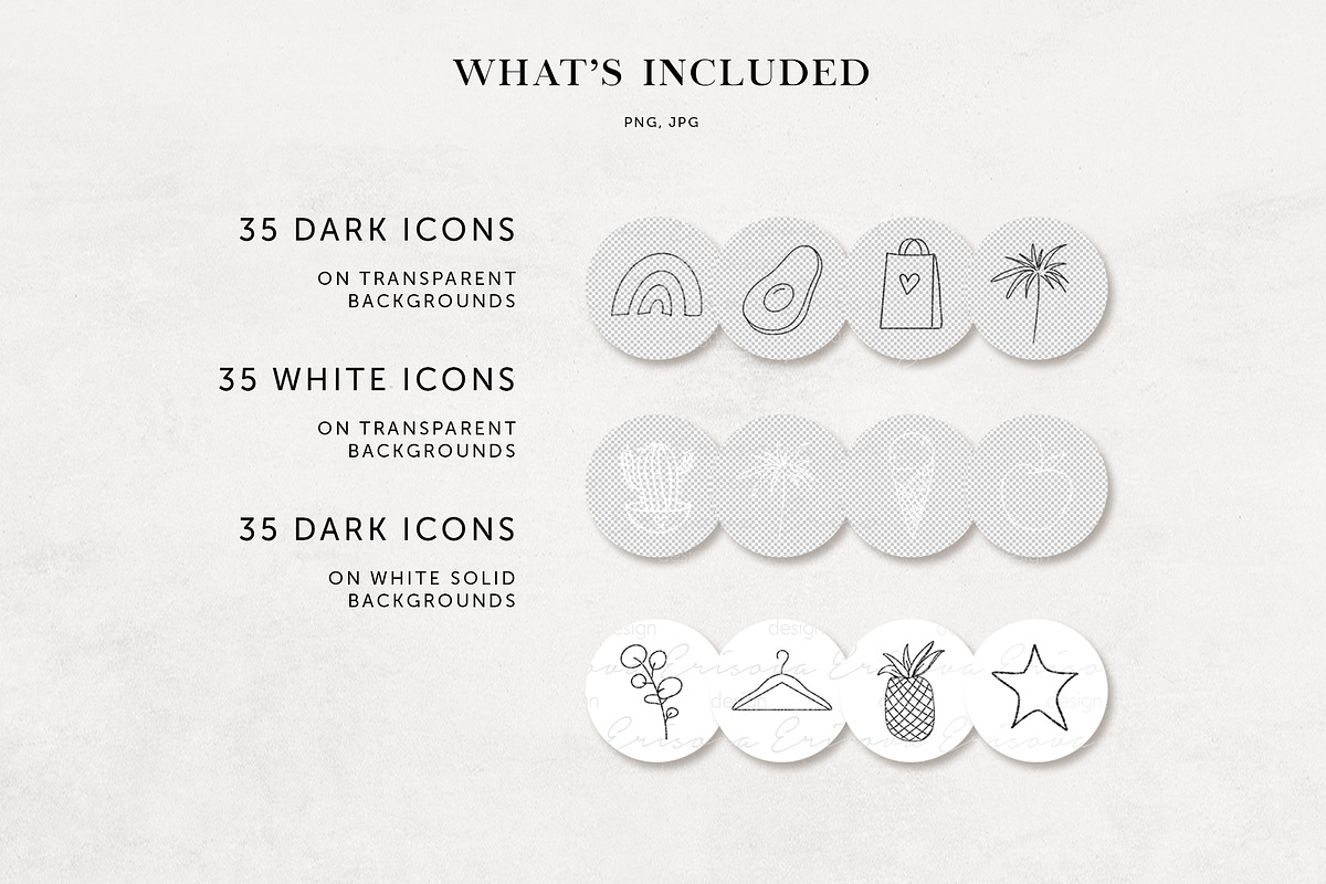 Hand Drawn Line Lifestyle Icons, an Outline Icon by SOVA (Photo 5 of 5)