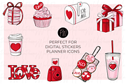 Valentine Clipart bundle png, a Person Illustration by Parinaz Wadia Design (Thumbnail 10 of 10)