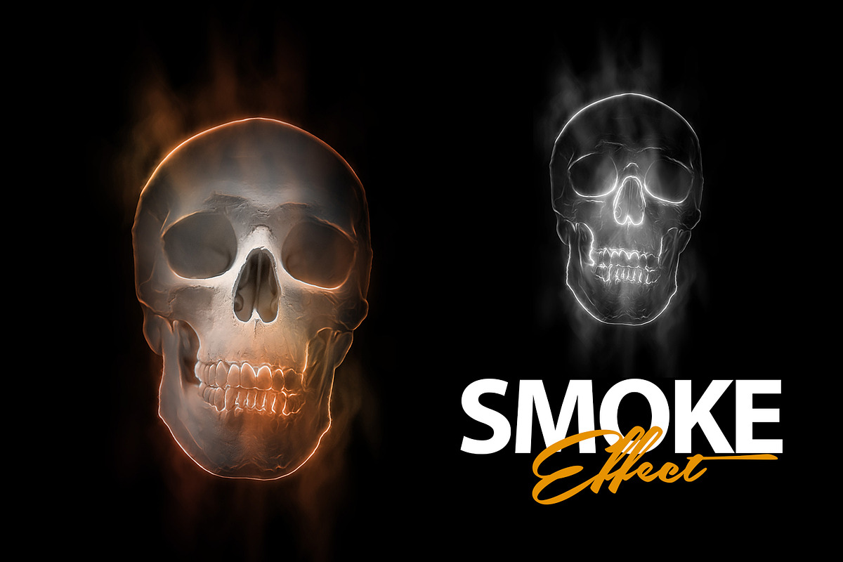 Smoke Effect Photoshop Action, an Action Add-On by yantodesign (Photo 7 of 11)