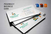 Pharmacy Business Card, a Business Card Template by graphicsunday (Thumbnail 1 of 4)