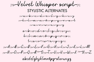 Velvet Whisper Font Duo