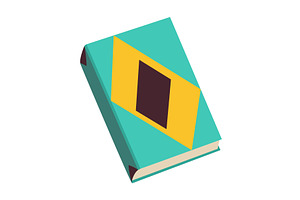 Vector books icon. Learning or, an Education Illustration by the8monkey