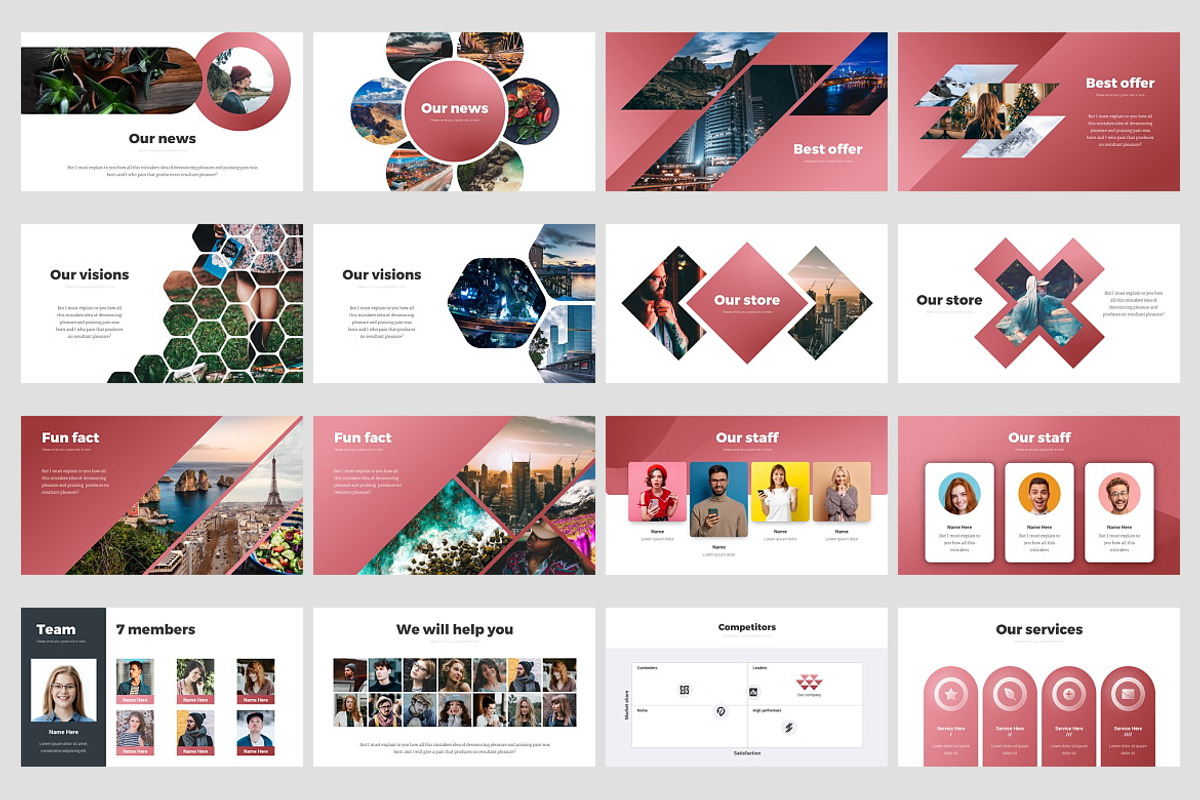 Pitch Deck Minimal Solutions, a Presentation Template by Evgeny Bagro (Photo 2 of 7)