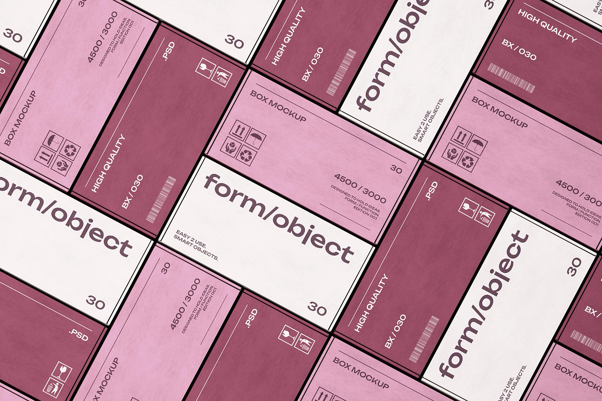 Boxes Layout Mockup, a Packaging Mockup by Design Squad