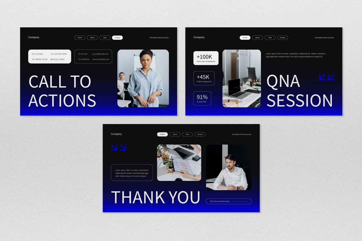 Agency Business Plan Google Slide, a Presentation Template by graphicook (Photo 5 of 5)