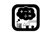 50 Education Learning Silhouette Bun, an Illustration by Creativeshirt (Thumbnail 26 of 51)