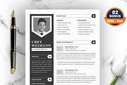 Resume/CV Bundle | 200+ for $29, a Resume Template by ResumeInventor (Thumbnail 108 of 207)