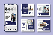 Professional Financial Social Media, a Social Media Template by MightyDesign (Thumbnail 2 of 8)