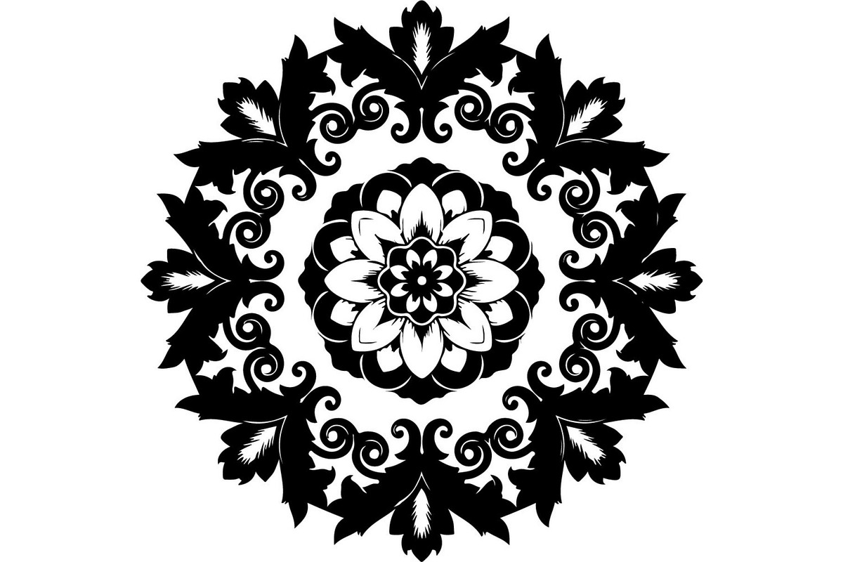 Ornamental Flower Mandala Bundle, an Object Graphic by Designer_Momina (Photo 10 of 18)