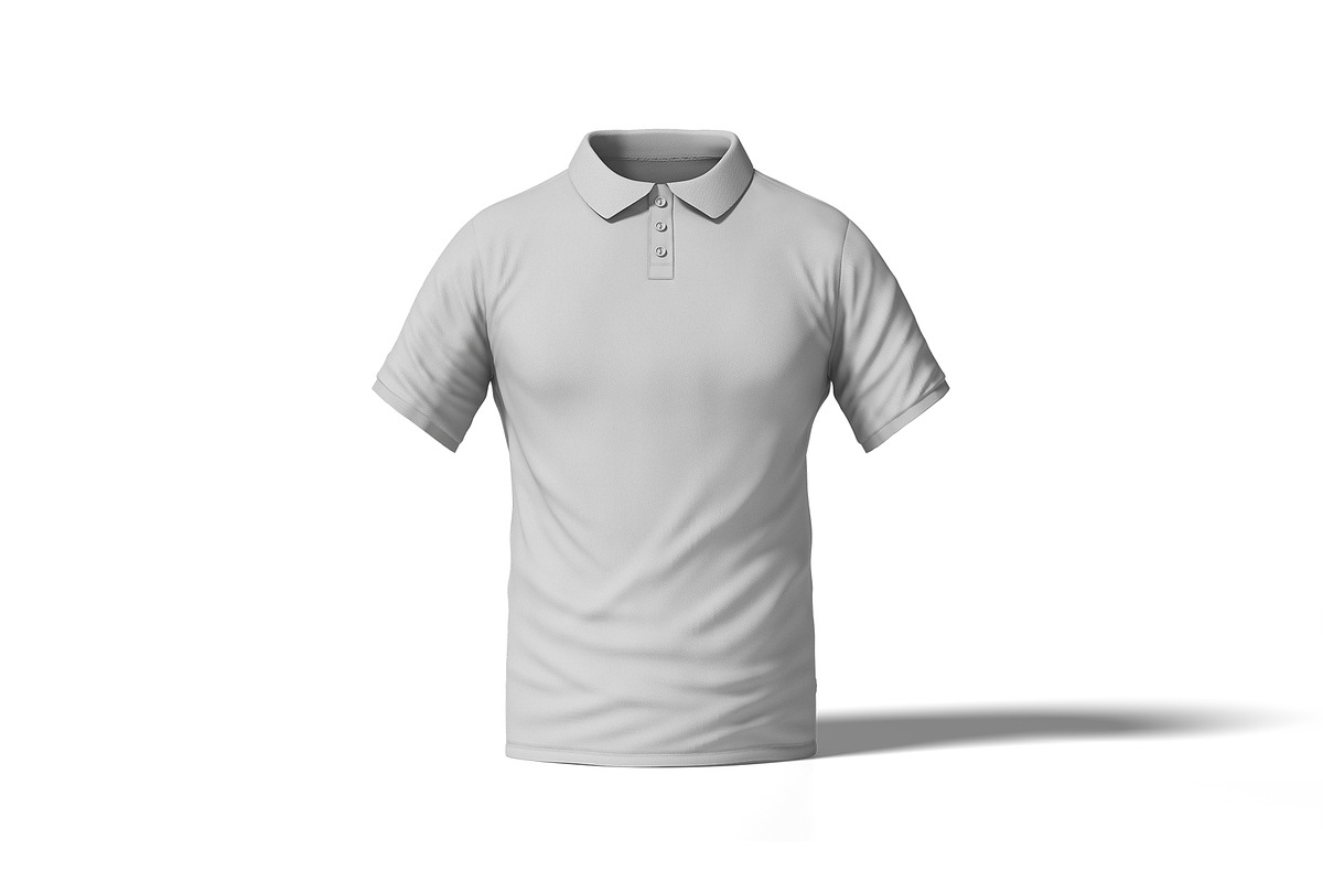 Polo T-Shirt Mockup, a Shirt Mockup by mockupbuys (Photo 5 of 8)