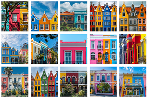 114 Colorful Buildings