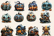 HALLOWEEN PETITE GIRLS AND MONSTERS, a Person Illustration by Daring Digies (Thumbnail 2 of 8)