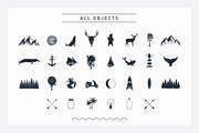 Nordicus. 60 Creative Logos, an Illustration by Cosmic Store (Thumbnail 5 of 15)