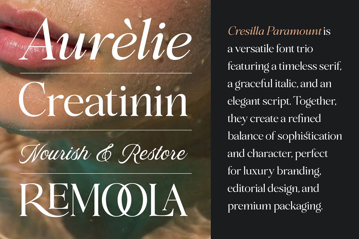 Cresilla Paramount - Font Trio, a Serif Font by Suza Studio (Photo 11 of 13)