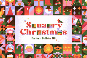 Squarry Christmas. Pattern Builder.