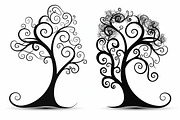 Tree Laser Cut Bundle | Decorative, a Graphic by Designs_River (Thumbnail 4 of 12)