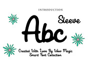 Sleeve, a Script Font by Wow Magic (Thumbnail 2 of 3)
