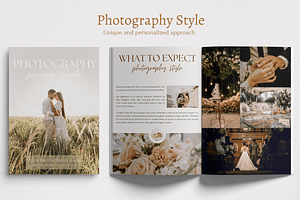 Photography Price Guide Template