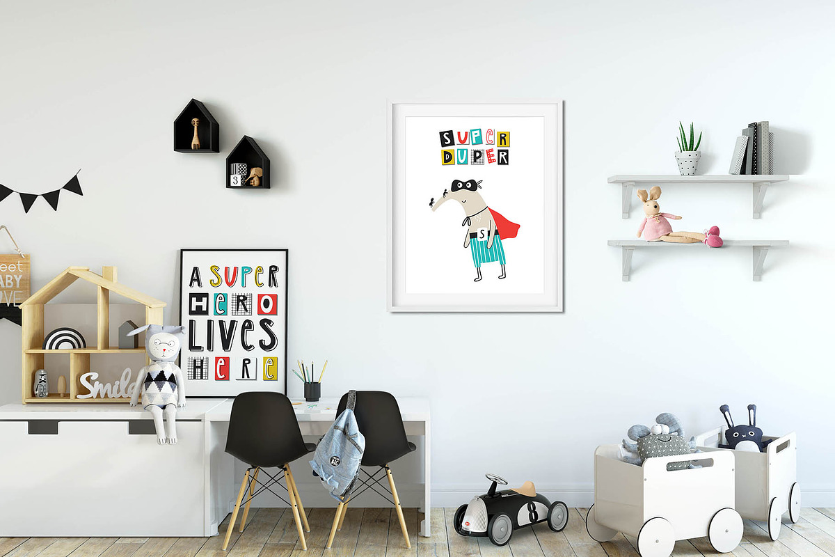 SUPER HERO, an Animal Illustration by Oksana Stepova (Photo 14 of 16)