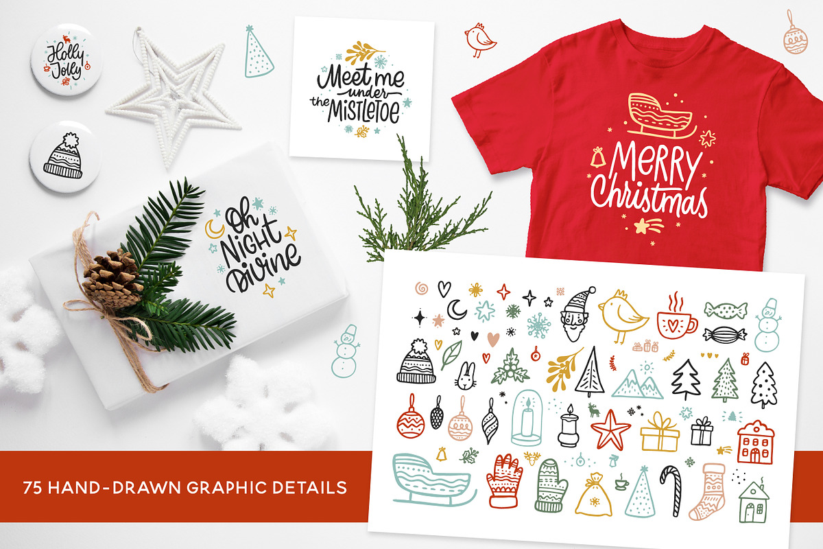 Christmas BUNDLE (266), an Illustration by Nina's Illustration Shop (Photo 17 of 37)
