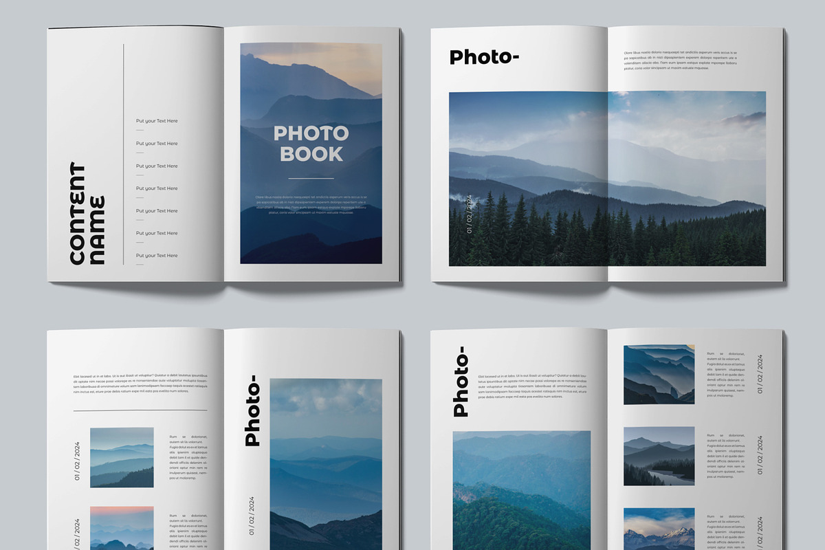 Photo Book Magazine Design, a Magazine Template by ContestDesign (Photo 2 of 4)