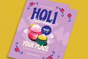 Holi Festival Flyer, a Flyer Template by Guuver (Thumbnail 2 of 3)
