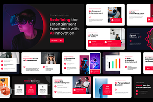 Ai - Artificial Intelligence, a Presentation Template by Hammad Arif