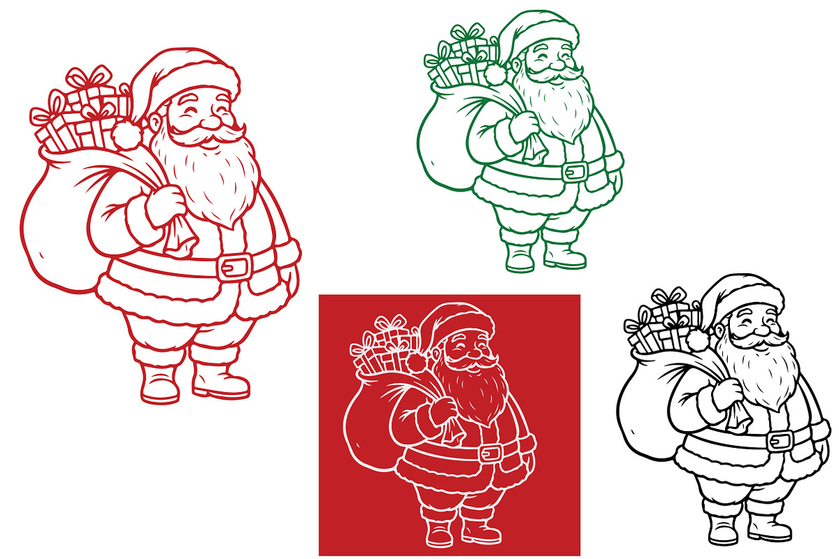Christmas Hand-Drawn Clipart Png, an Illustration by Daily.Designs (Photo 2 of 5)