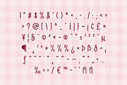 Pink Sky - Handwritten Font, a Handwritten Font by Pikgura (Thumbnail 5 of 9)