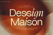 Dessign Maison - Hybrid Display Font, a Serif Font by SilverStag Type Foundry (Thumbnail 1 of 18)