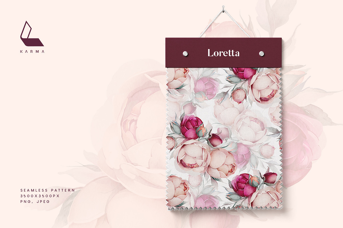 Loretta | Watercolor illustration, a Decorative Illustration by Karma (Photo 7 of 8)