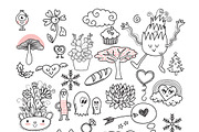 200+ Doodles Galore Bundle, an Object Graphic by TatianaCociorva (Thumbnail 2 of 5)