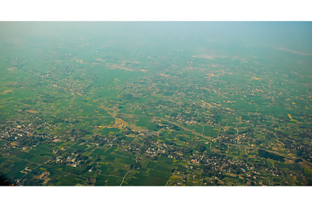 Varanasi, India. Aerial View From, an Architecture Photo by Our Amazing World
