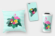 Tropical Clip Art Set, an Illustration by Nagore Rodriguez Design (Thumbnail 2 of 2)