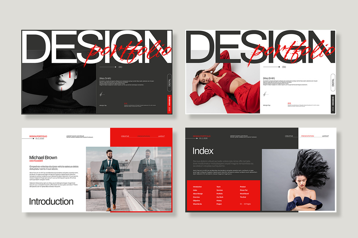 Design Portfolio Presentation