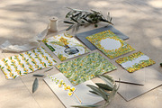 Spring mimosa, watercolor flowers, an Illustration by Artmanata (Thumbnail 13 of 16)