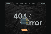 Galleon Personal Portfolio Template, an UI Kit Template by ReformedTech (Thumbnail 5 of 9)