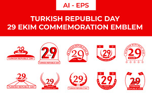 Turkish Republic Day, a Decorative Illustration by Lakhan1998