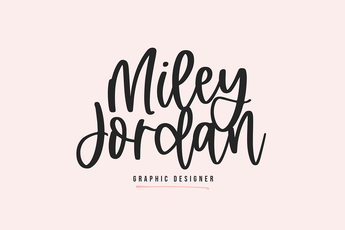 Mismade | Modern Script Font, a Script Font by KA Designs (Photo 5 of 11)