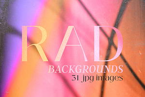 Rad Psychedelic Grainy Backgrounds