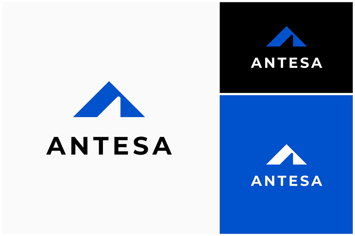 Letter A Initial Geometric Logo, a Branding & Logo Template by ika trisiana