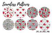 Watermelon patterns & more, a Background Graphic by NKTN graphics (Thumbnail 7 of 7)