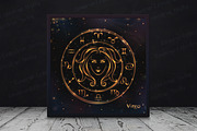 SET / GOLDEN ZODIAC SIGNS / VECTOR, an Animal Illustration by Nadin_Lebedeva (Thumbnail 11 of 17)