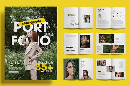 Minimal Photography Portfolio Book