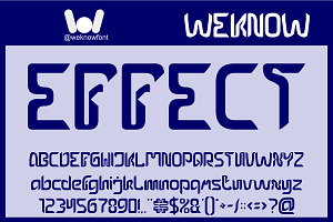 EFFECT FONT