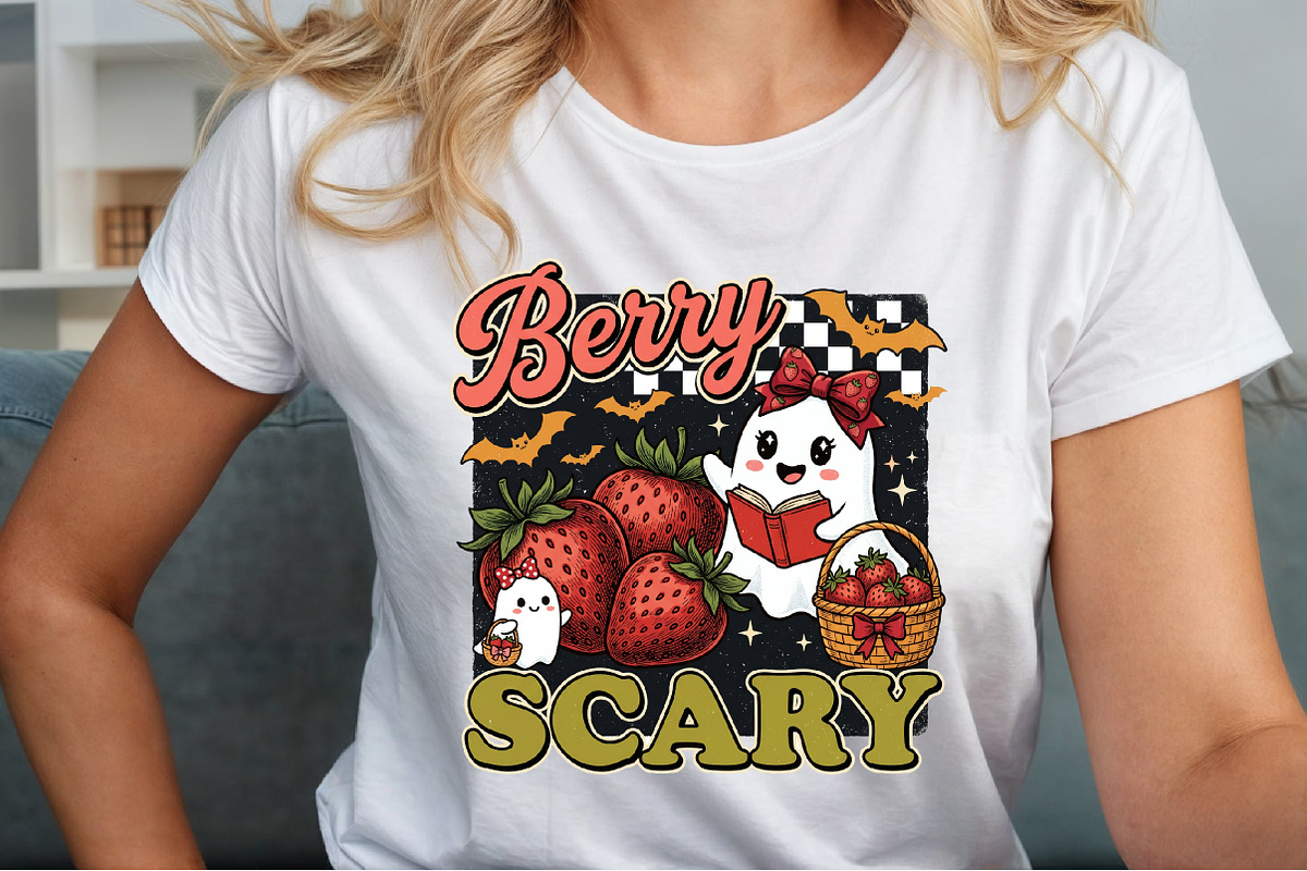 Berry Scary Png-Halloween Cute Ghost, an Object Illustration by Sublimation Artist (Photo 5 of 9)