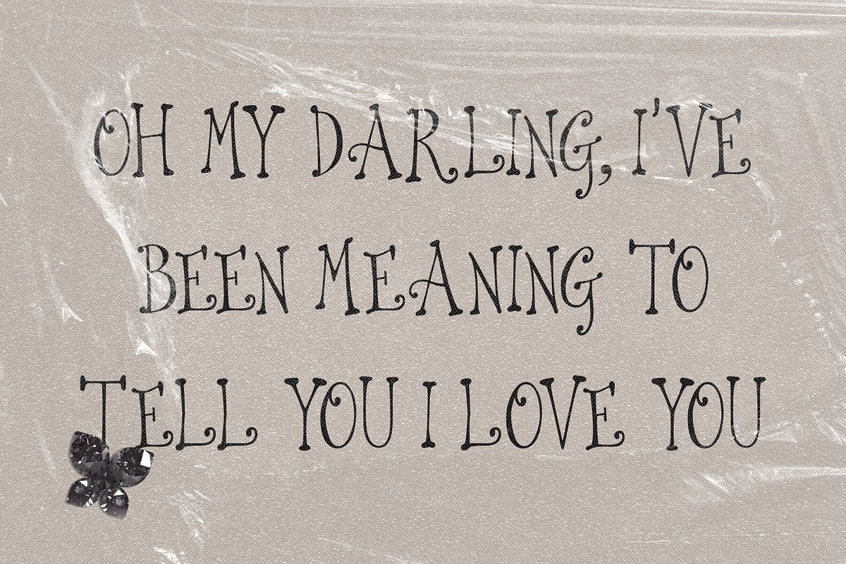 Ask the Cards Again Whimsical Serif, a Serif Font by The October Creative (Photo 6 of 8)