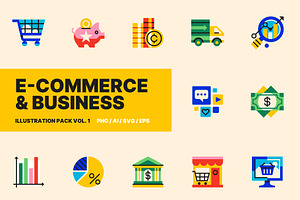 E-Commerce Illustration Pack 1, a Duotone Icon by Dylan Abuel