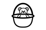 50 Woven Basket Vector Bundle, an Illustration by Designs_River (Thumbnail 2 of 51)
